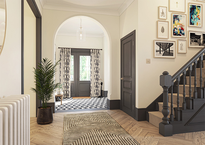 Construct, Black Ink - Made to Measure Curtains - Image 8